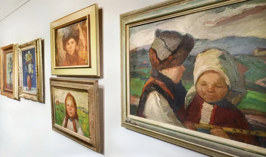 Oravský príbeh v maľbe Galéria v Hoteli Lomnica vo Vysokých Tatrách
