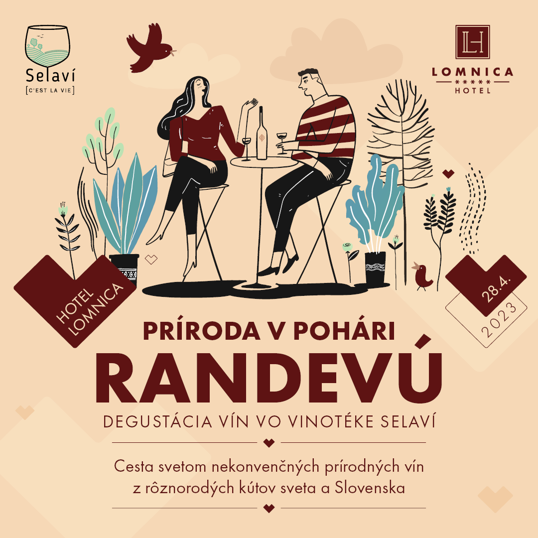 Randevú vo Vinotéke Selaví: Príroda v pohári - pozvánka