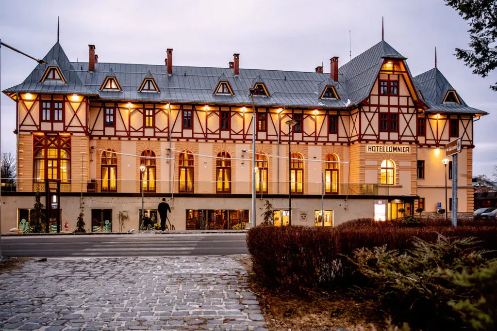 Hotel Lomnica august pobyt vecer